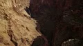 Grand Canyon Aerial Shot of Gorge and Rock Formation in Navojo Nation - Tilt Up 4k or 4k+ Resolution