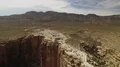 Grand Canyon Aerial Shot of Gorge and Rock Formation in Navojo Nation 4k or 4k+ Resolution