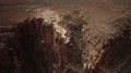 Grand Canyon Aerial Shot of Gorge and Rock Formation in Navojo Nation 4k or 4k+ Resolution