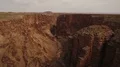 Grand Canyon Aerial Shot of Gorge and Rock Formation in Navojo Nation 4k or 4k+ Resolution