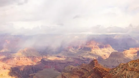 Grand Canyon Clouds Time Lapse 스톡 동영상 285627141