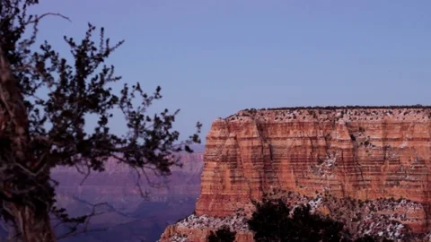 Grand Canyon Dusk Static 2 Stock Footage 79043309