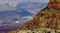 Grand Canyon East Rim 19 Pan L Colorado River Arizona USA HD Footage