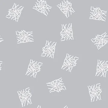 Grand canyon line seamless pattern Stock Illustration