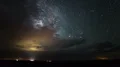 Grand Canyon North Rim Milky Way Time Lapse and Thunder Storm Clouds 4k or 4k+ Resolution