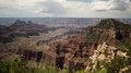 Grand Canyon North Rim Time Lapse Thunder Storm Clouds Tilt Up 4k or 4k+ Resolution