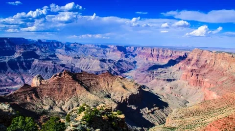 Grand Canyon Time Lapse Stock Footage 48753333