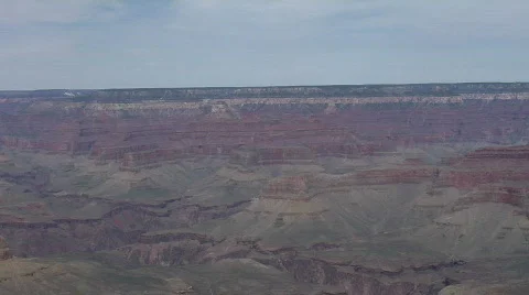 Grand Canyon Timelapse--Tip of Shoshone Point Stock Footage