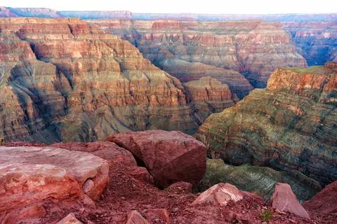 Grand Canyon's Depth and Complexity Fotos de archivo