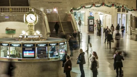 GRAND CENTRAL BOOTH Stock Footage 83525120