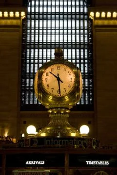 Grand Central Clock Stock Photos