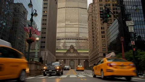 Grand Central Day Time Lapse Video stock 127002045