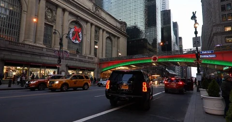 Grand Central Pershing Square NYC Stock Footage 102040693