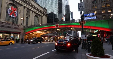 Grand Central Pershing Square NYC Stock Footage 102040803