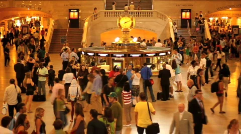 Grand Central Station Stock Footage 666387