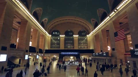 Grand Central Station Stock Footage 10172404