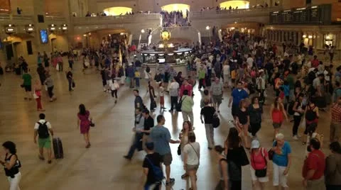 Grand Central Station Stock Footage 17080395