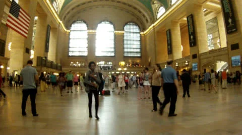 Grand Central Station Video stock 25271586