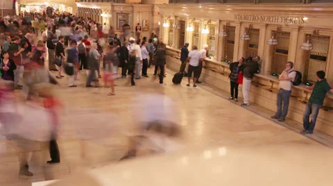 Grand Central Station Stock Footage 33961489