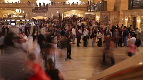 Grand Central Station Stock Footage 33961821