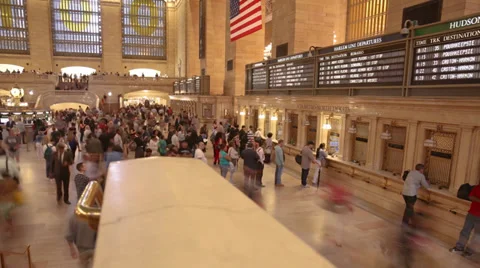 Grand Central Station Stock Footage 33961822