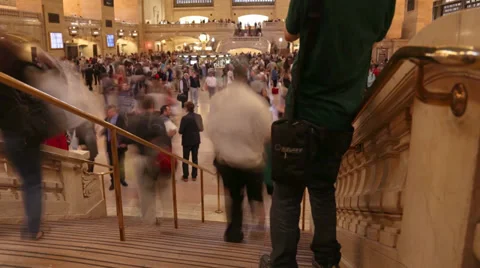 Grand Central Station Stock Footage 33961888