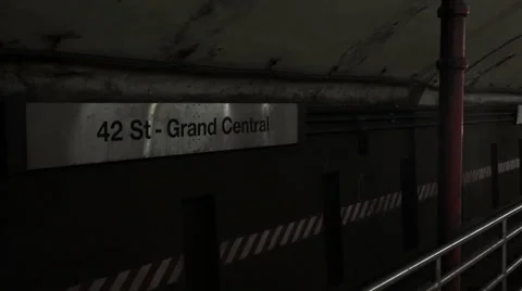 Grand Central Station Stock Footage 60737089