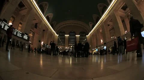Grand Central Station, Low Angle Vídeos de archivo 12517873