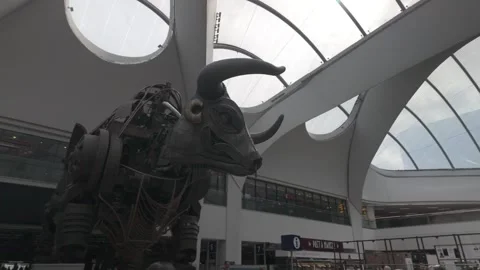 Grand Central Station - New Street - Birmingham UK - Shot 4 Stock Footage 273172553