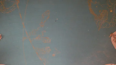 Grand Central Terminal Ceiling. Stock Footage 113227513