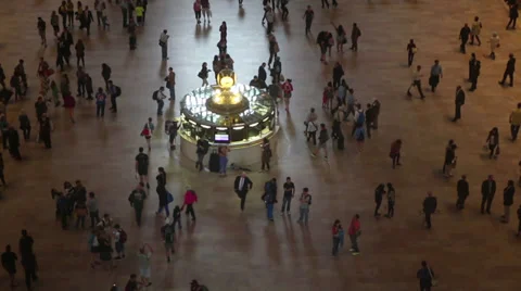 Grand Central Terminal Clock 動画素材 39476087