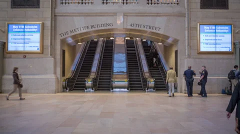 Grand Central Terminal Stock Footage 38490406