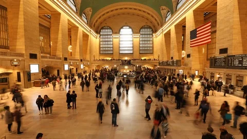 Grand Central Terminal Stock Footage 97501279