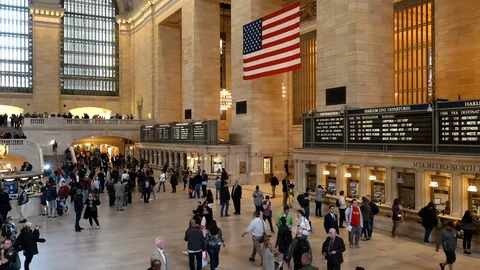 Grand Central Terminal 動画素材 113227642