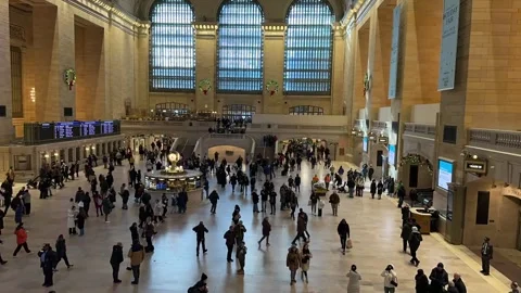 Grand Central Terminal Stock Footage 310616434