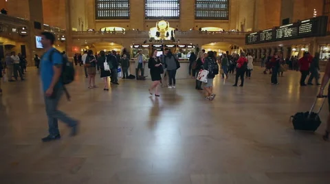 Grand Central Terminal Main Concourse Stock Footage 51403477