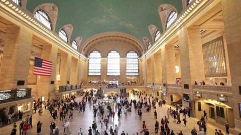 Grand Central Tilt Video stock 79832310