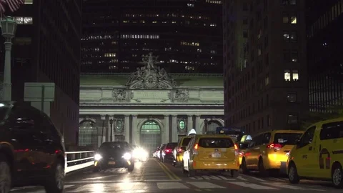 Grand Central Time Lapse Video stock 82217722