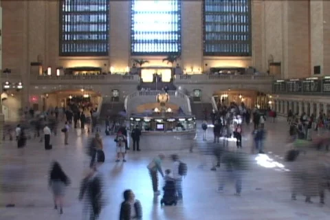 Grand Central Timelapse 1B Stock Footage 783650