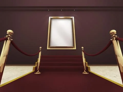 Grand Gallery Stock Illustration