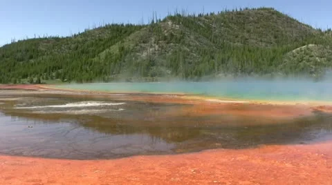 Grand Geyser Video stock 9452495
