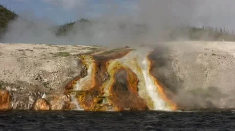 Grand Geyser Stock Footage 10567232