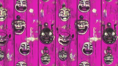 Grand Knocker Diagonal Motion Stock Footage 306460836