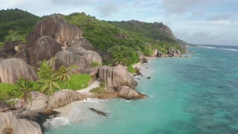 Grand l'Anse, Seychelles Stock Footage 150860370
