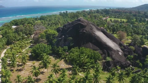 Grand l'Anse, Seychelles Stock Footage 150860573