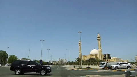 Grand Mosque. Bahrain Stock Footage 87180734