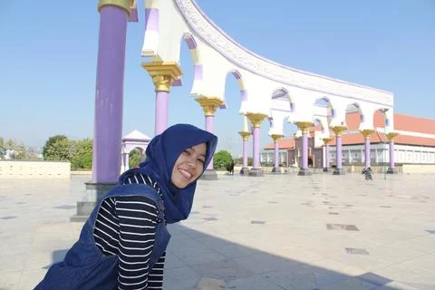 The Grand Mosque of Central Java Fotos Stock