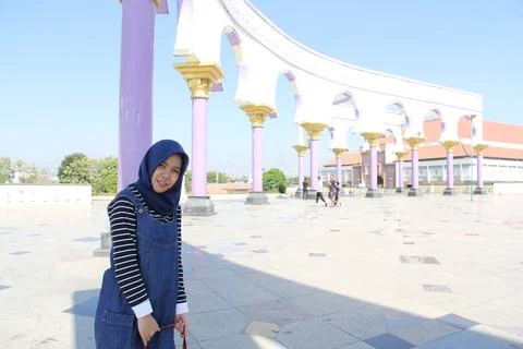 The Grand Mosque of Central Java Fotos Stock