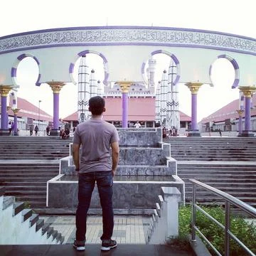 Grand Mosque Foto stock