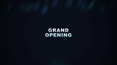 Grand Opening Announcement Видео 335561248